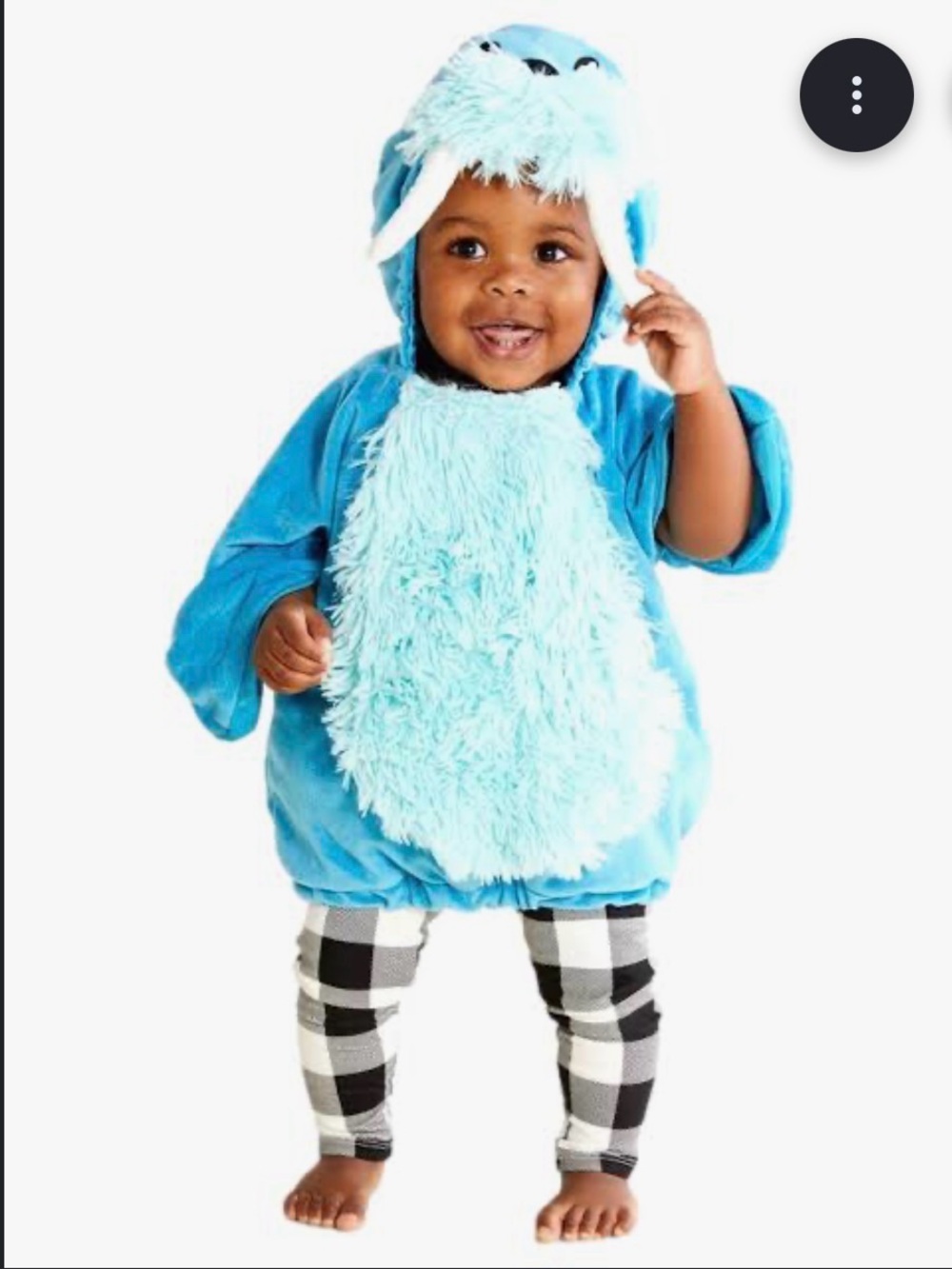Target Blue Plush Walrus Costume with Light-Blue Belly